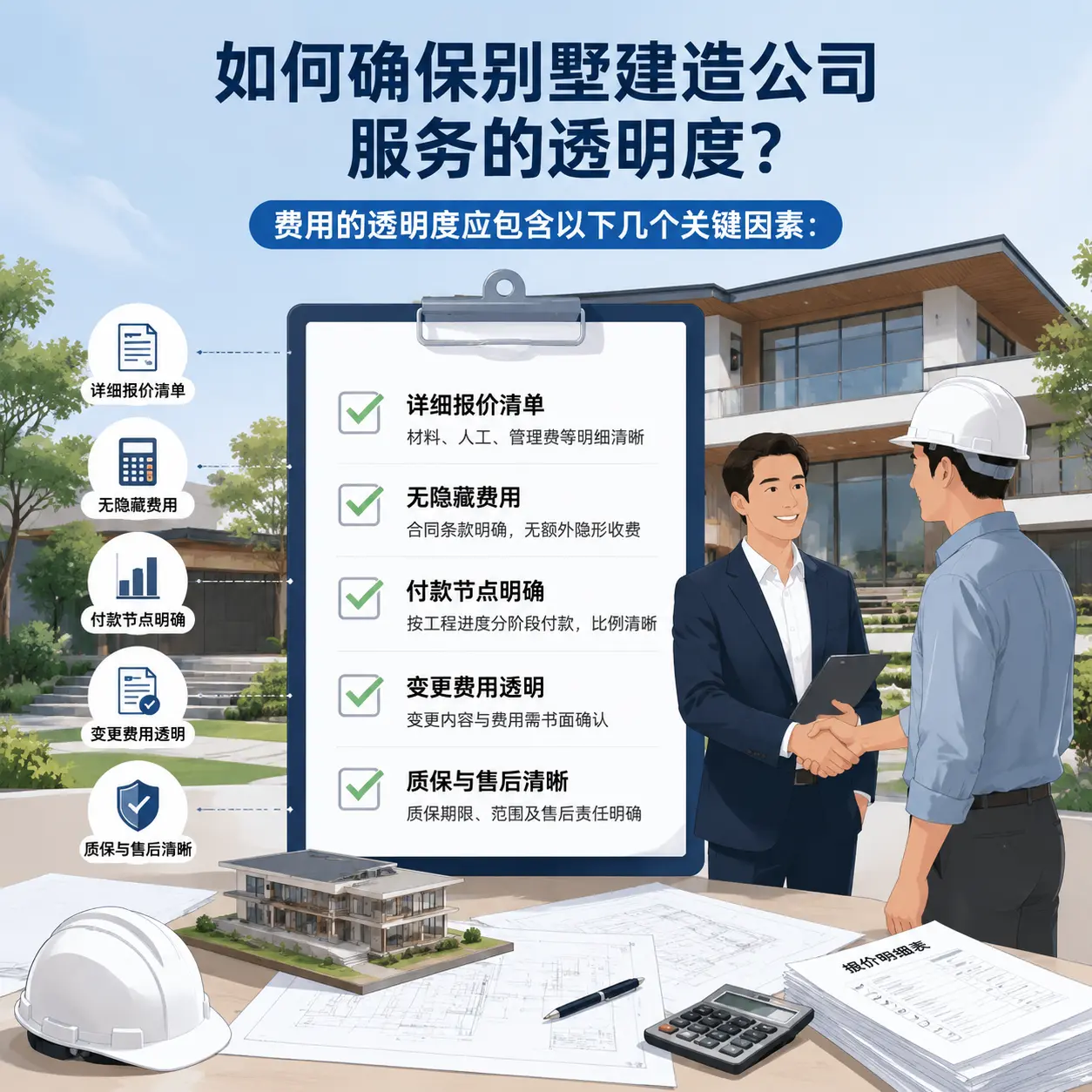 在 黔西 如何确保别墅建造公司服务的透明度?