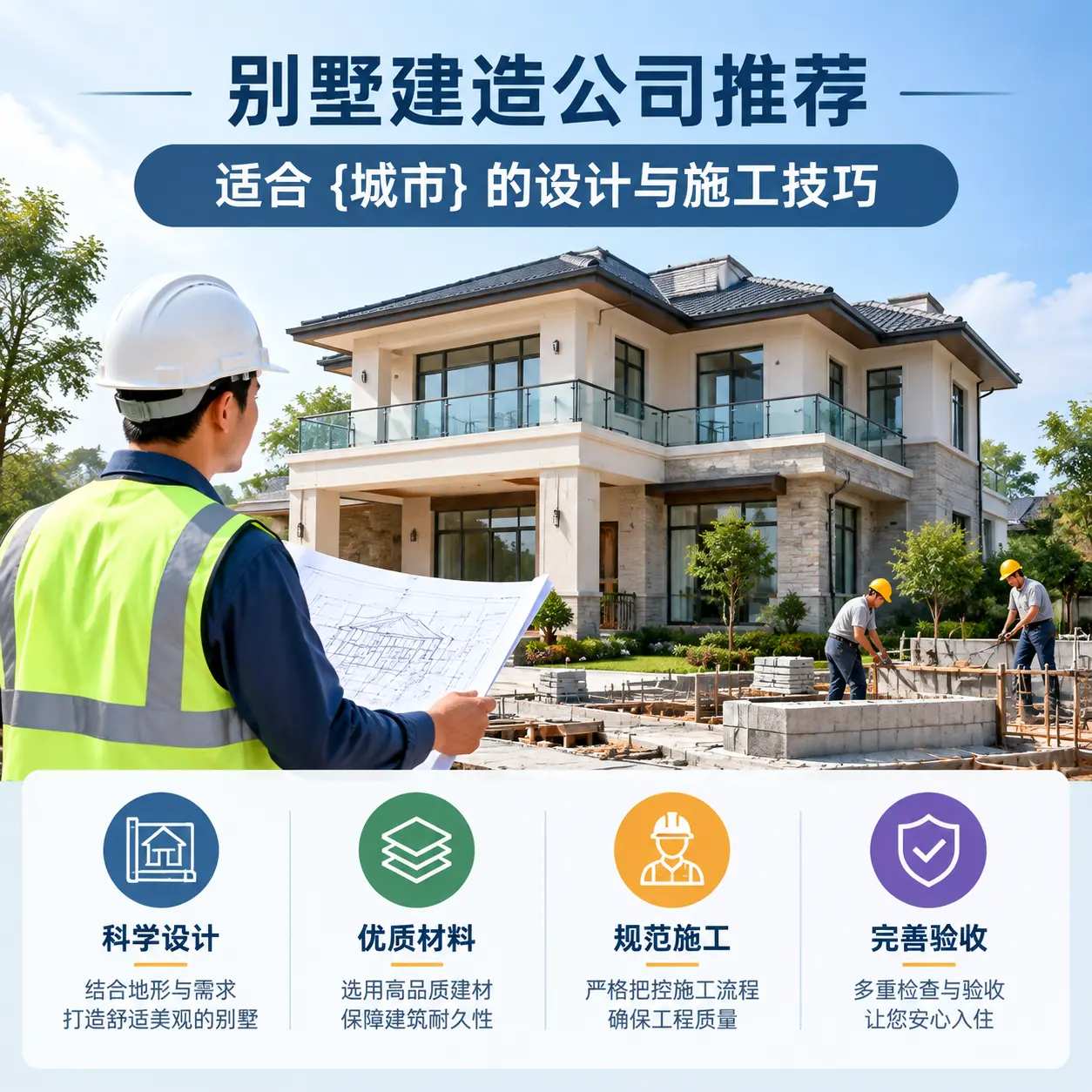 别墅建造公司推荐:适合 黔西 的设计与施工技巧