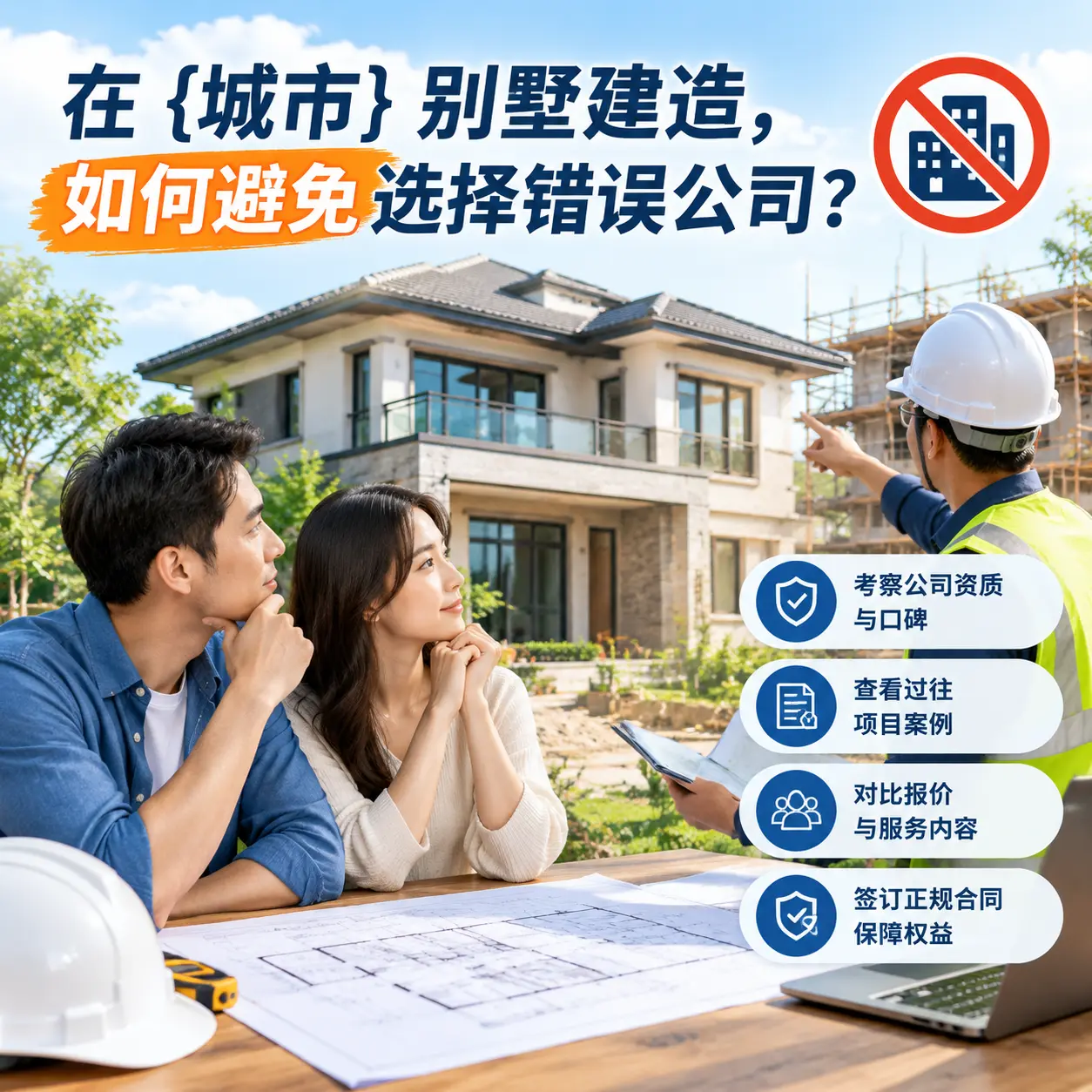 在 黔西 别墅建造,如何避免选择错误公司?