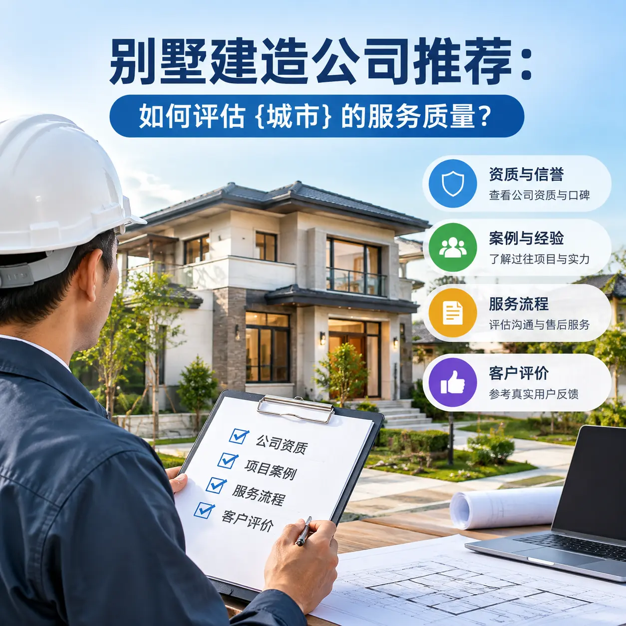 别墅建造公司推荐:如何评估 黔西 的服务质量?