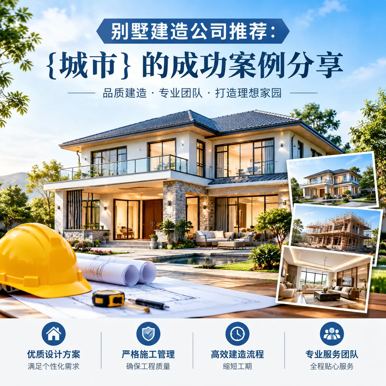 别墅建造公司推荐： 黔西 的成功案例分享