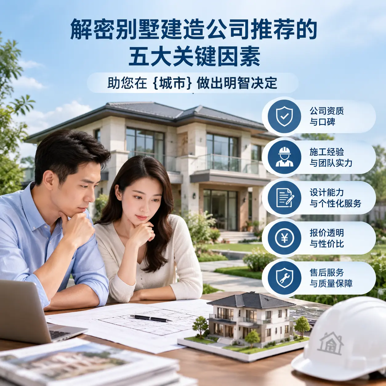 解密别墅建造公司推荐的五大关键因素，助您在 黔西 做出明智决定